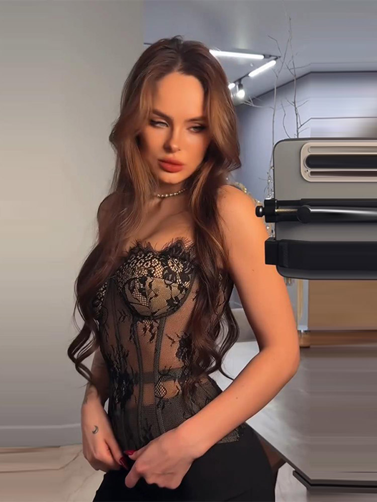 صدرية نسائية مثيرة من الدانتيل - مراجعة Strapless Bra Backless وسعره