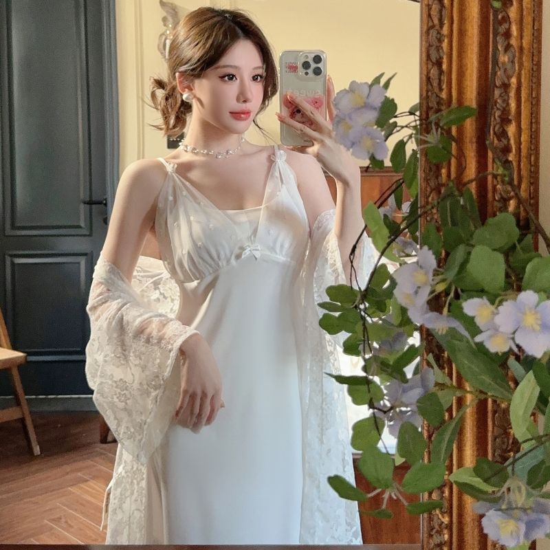 2025 الصيف 2 قطعة الملابس الدا - مراجعة Robe Silk Women وسعره