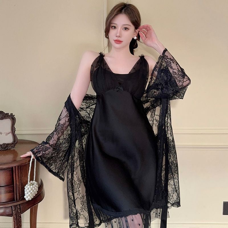 2025 الصيف 2 قطعة الملابس الدا - مراجعة Robe Silk Women وسعره