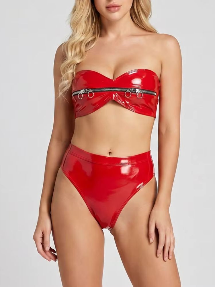 طقم ملابس من البولي فينيل كلور - مراجعة Thong Bikini Women وسعره